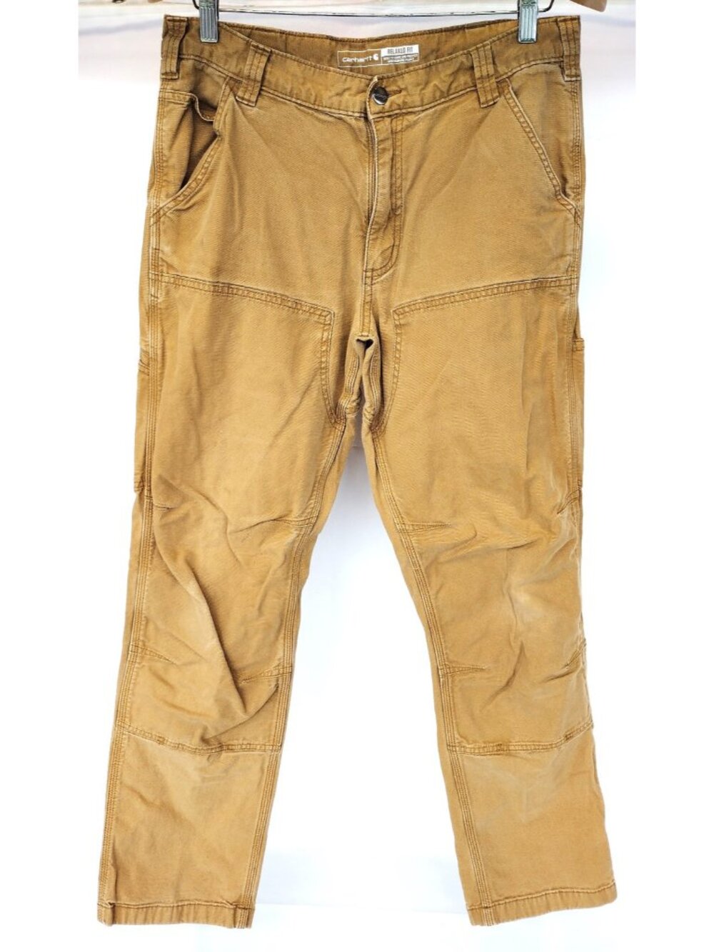 Carhartt Relaxed Fit Classic Rugged Flex BN2802-M 34 x 34 Canvas Work Pants - Picture 5 of 10
